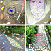Mosaiken auf den Wegen durch den Park... ©UdoSm