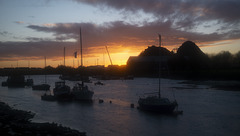 Sunrise on the River Leven