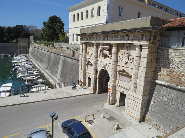 Zadar : porte de Terre-Ferme.