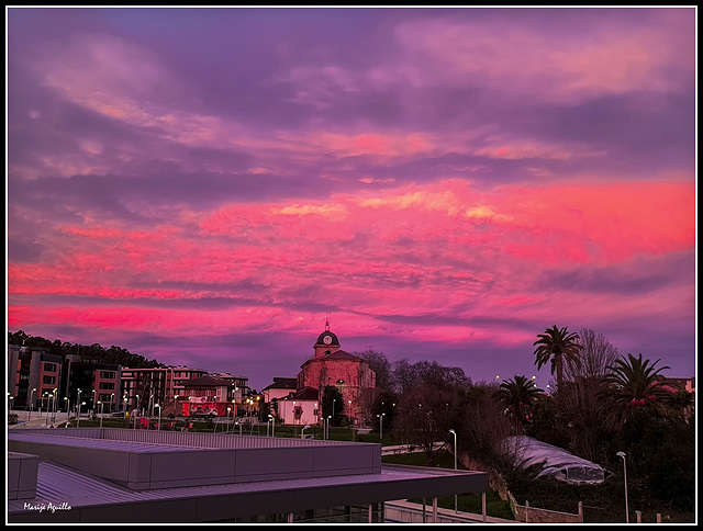 Amanecer desde mi balcón