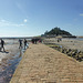 St Michael's Mount at low tide