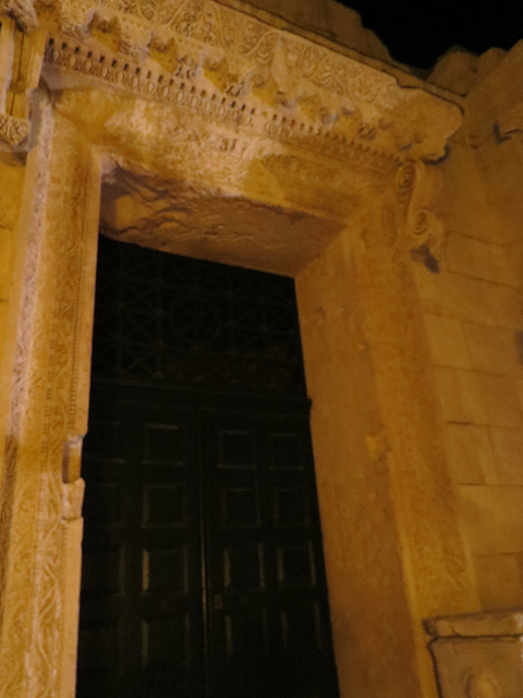 Split : fronton du temple de Jupiter.