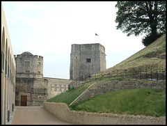 Oxford Castle and castle mound