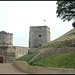 Oxford Castle and castle mound