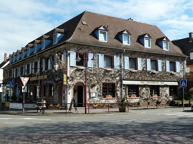 Hotel Kaiserstühler Hof in der Breisacher Altstadt