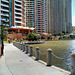 City Reach Boardwalk.Brisbane City.