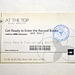 Ticket for the Burj Khalifa