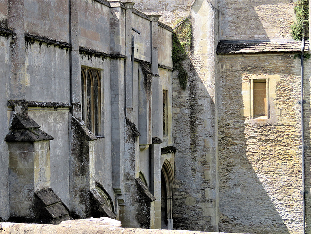 lacock abbey, wilts (28) sharington's south gallery over the c15 cloister walk lacock abbey, wilts (28) sharington's south gallery over the c15 cloister walk