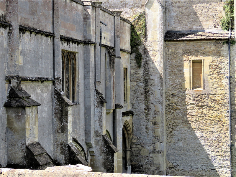 lacock abbey, wilts (28) sharington's south gallery over the c15 cloister walk