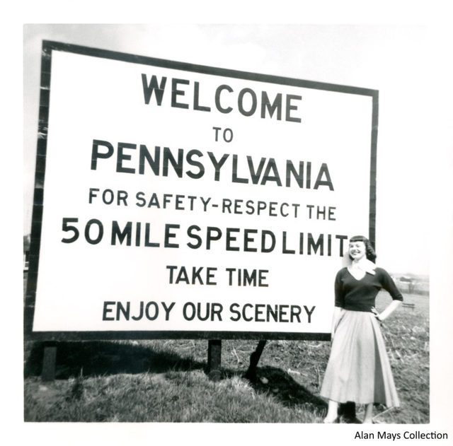 Welcome to Pennsylvania — Respect the Speed Limit and Enjoy the Scenery