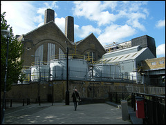 back of Greenwich Power Station
