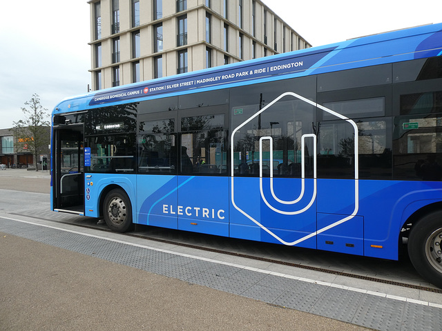 Whippet Coaches WG119 (MX23 LRZ) at Eddington, Cambridge - 18 Oct 2023 (P1160902)