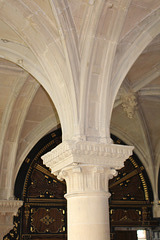 Pillar Parlour, Little Castle, Bolsover Castle, Derbyshire