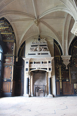 Pillar Parlour, Little Castle, Bolsover Castle, Derbyshire