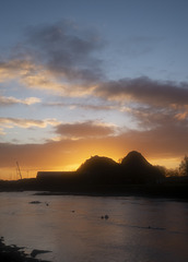 Sunrise on the River Leven