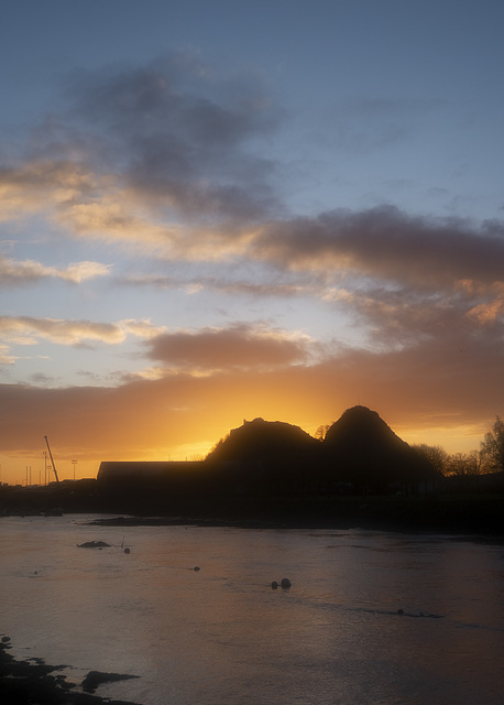 Sunrise on the River Leven