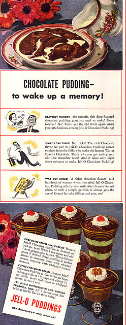 Jell-O Pudding Ad, 1942