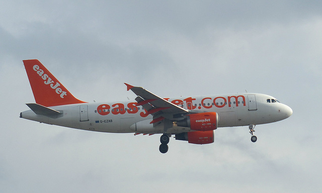 G-EZAB approaching Gatwick - 25 September 2019