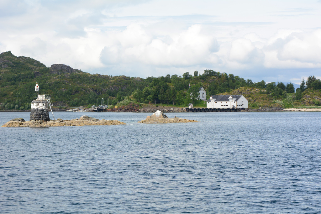 Norway, Lofoten Islands, Tengelfjord Entrance Lighthouse