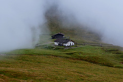 Nebeltreiben an der Pölcheralm