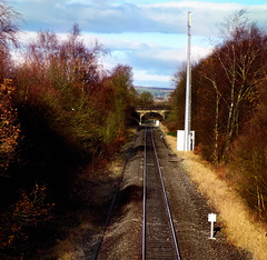 Light on the tracks.