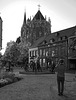 view to Cathedral of Aachen / Aken _Germany