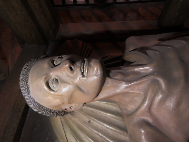 canterbury cathedral (172) gisant on c15 tomb of archbishop chichele +1443