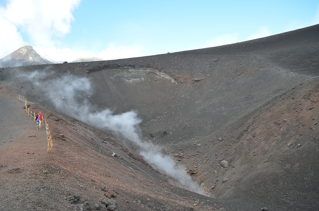 Etna Mt., Fumarola at 2900m above Sea Level