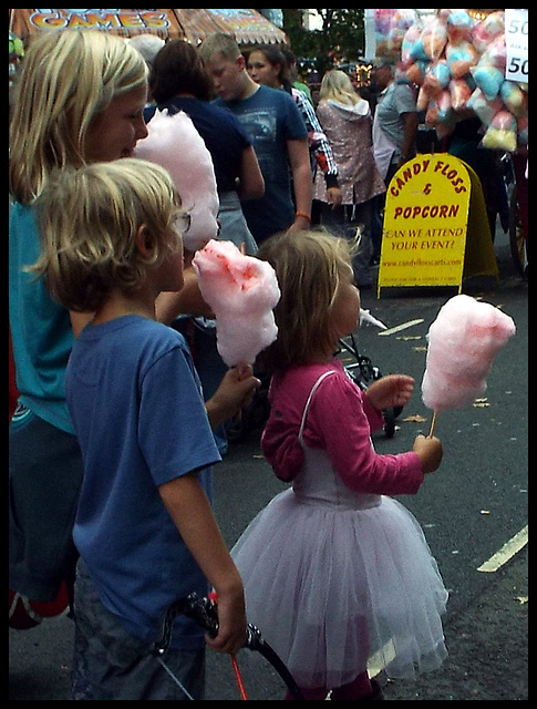 candy floss kids