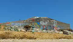 Vestige de la dernière guerre sur l'île de Ré