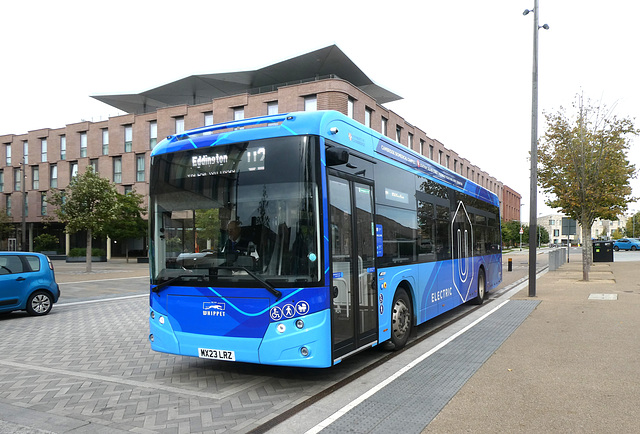 Whippet Coaches WG119 (MX23 LRZ) at Eddington, Cambridge - 18 Oct 2023 (P1160903)