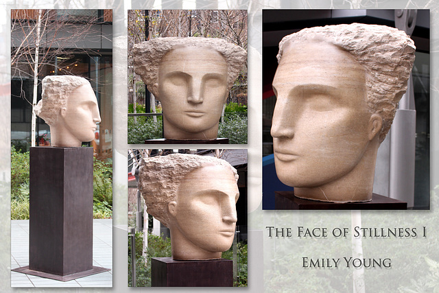 The Face of Stillness I - Emily Young - Bankside London - 12 12 2018