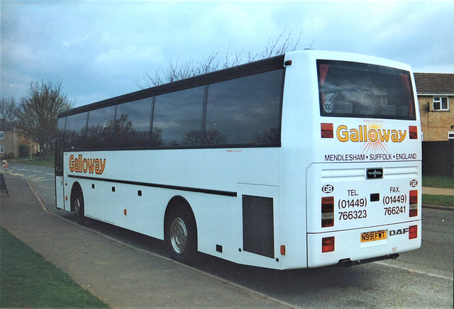 Galloway European N991 FWT in Bury St. Edmunds – 29 Mar 1997 (349-11A)