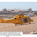 Air ambulance near Hastings Pier 9 8 2024