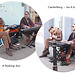A busking duo Canterbury 26 3 2025