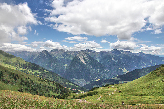 Der Weg ins Tal