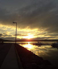 Lever du jour magique au Québec / Quebec magical sunrise