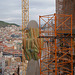 Blick von der Kathedrale Sagrade Familia