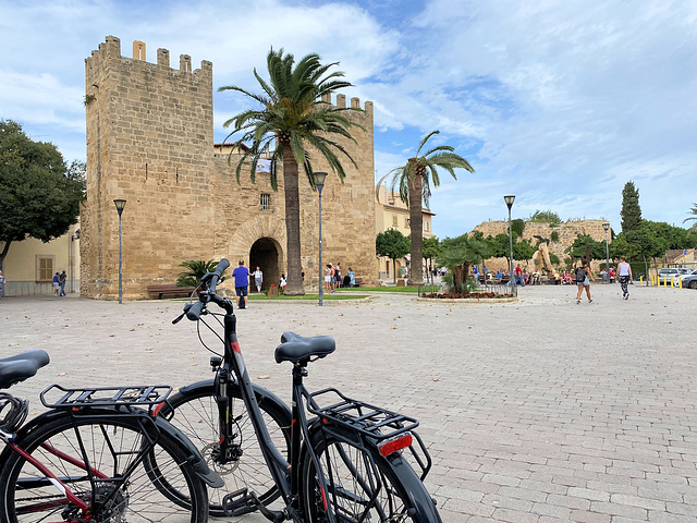 HBM von der Fahrradtour nach Alcudia Altstadt