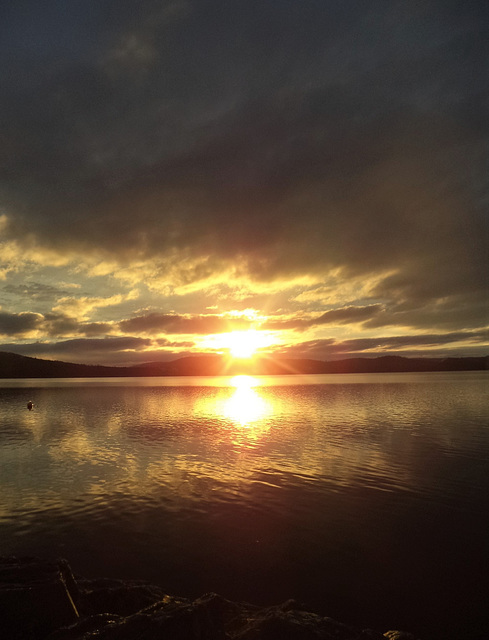 Quebec magical sunrise / Lever du jour magique au Québec