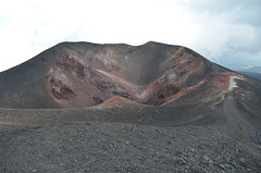 Etna Mt., Crateri Barbagallo (formed at 2002, 2900m)