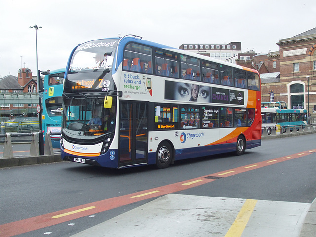 DSCF7835 Stagecoach (Glenvale) 10838 (SM66 VBJ) in Liverpool - 16 Jun 2017