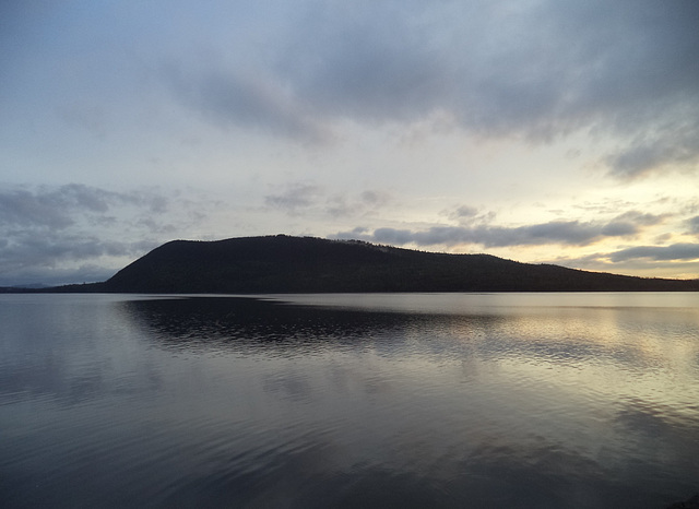 Le jour se levait au Temiscouata......