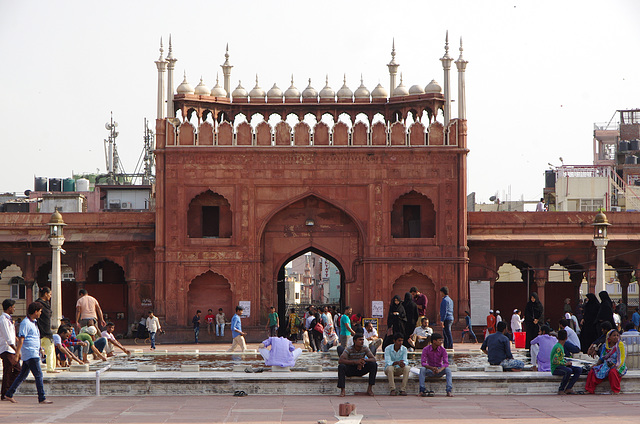 Southern gate to Jama Masjid