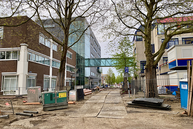 Work on the Langegracht