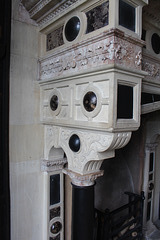 Detail of Chimneypiece, Pillar Parlour, Little Castle, Bolsover Castle, Derbyshire