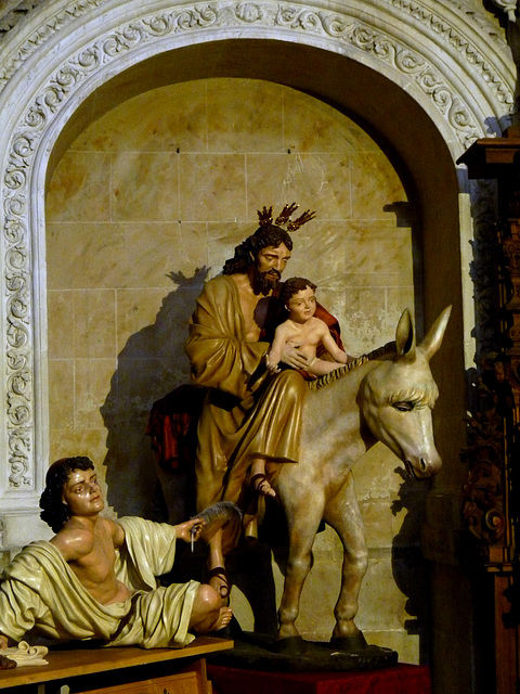 Salamanca- New Cathedral- Jesus Christ's Entry Into Jerusalem