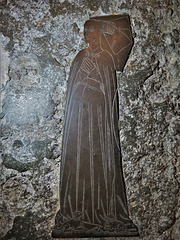 strelley church, notts, c15 brass of sir robert strelley +1487