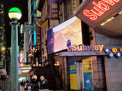 NEW YORK CITY, TIMES SQUARE Subway