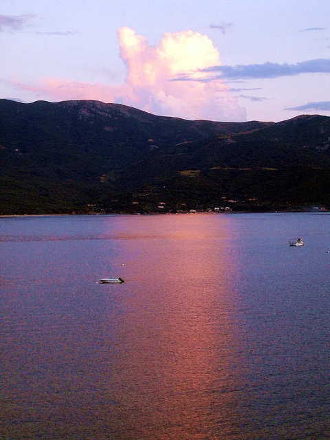 Reflets du soir - Corse 2014